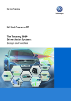 VW - SSP 579_The Touareg 2019 - Driver Assist Systems - Self Study Programme 